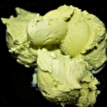 Cremiges Pistazieneis