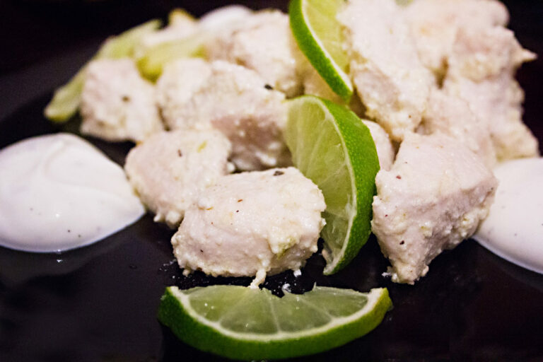 SommerHähnchen mariniert mit Joghurt und Limetten Rezept