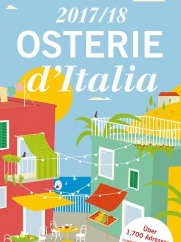 Das Cover des Restaurant-Guides "Osterie d'Italia".