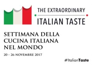 Logo der Seconda Settimana della Cucina Italiana nel Mondo