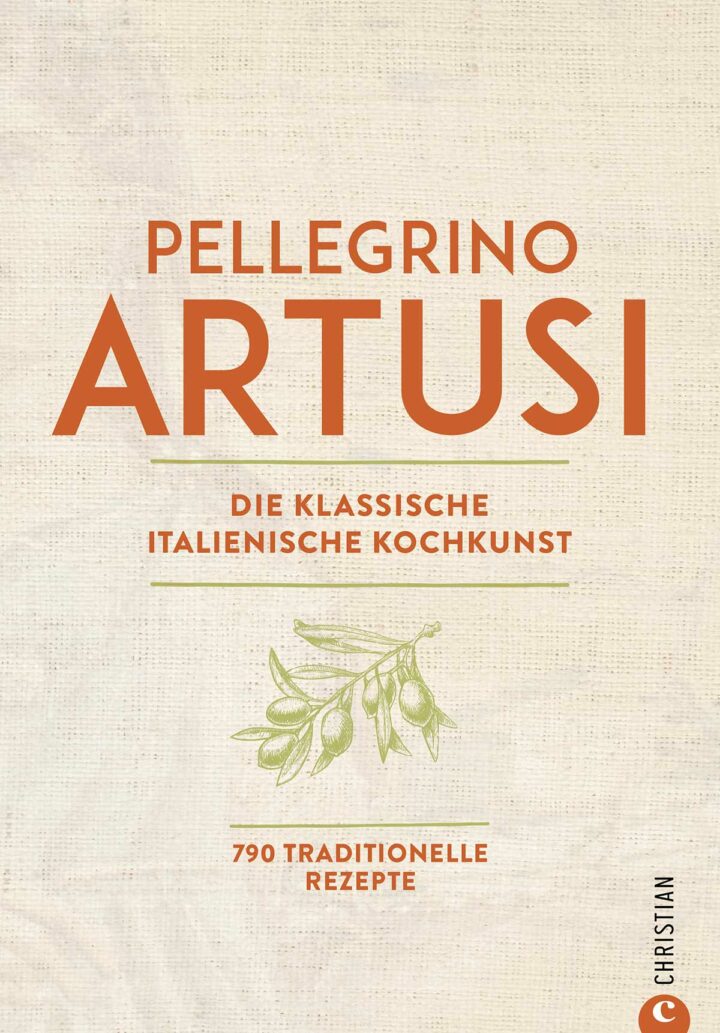 Buchabbildung von Pellegrino Artusis Kochbuch.
