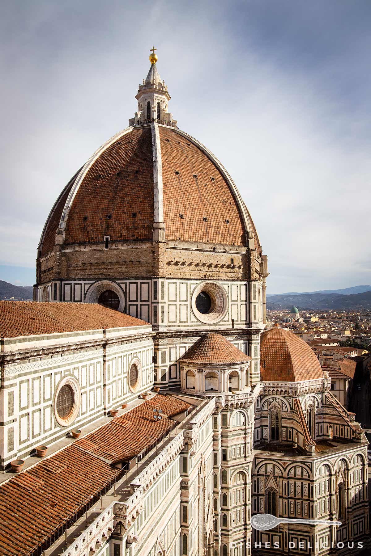 Der Dom von Florenz mit Brunelleschis Domkuppel.